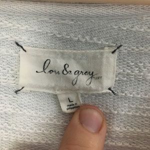 Lou & Grey Tops - Lou and Grey Sweatshirt with Lace Lou & Grey Tops - Lou and Grey Sweatshirt with Lace